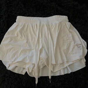 Women's White Shorts